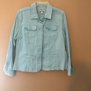 Light blue jean style jacket